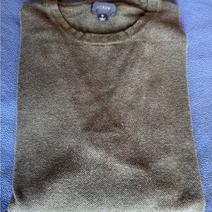J. Crew Men’s Olive Green Crewneck Sweater